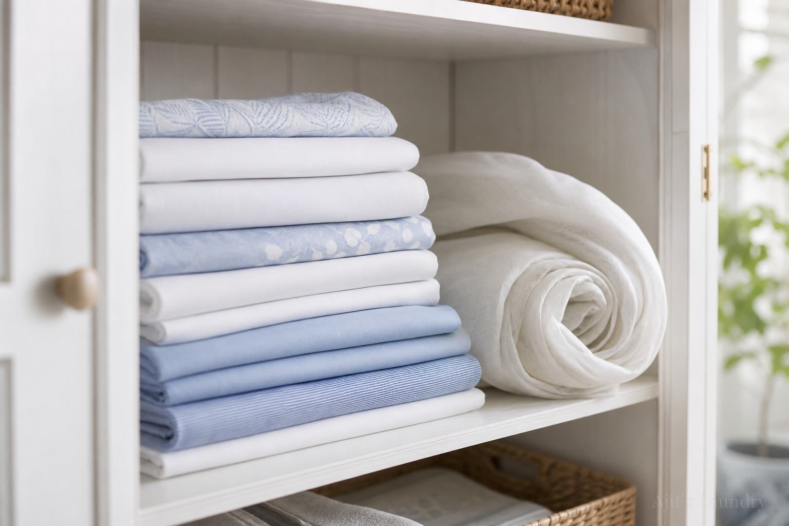 Household linen and textile cleaning