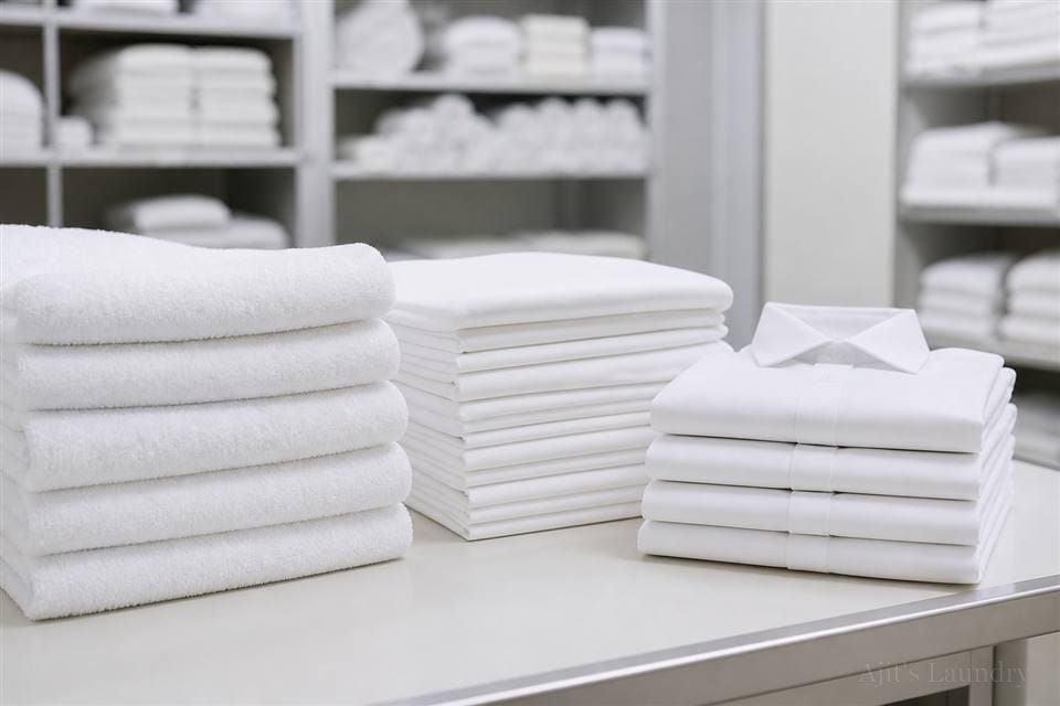 Business and corporate laundry in Mumbai — Ajit's Laundry